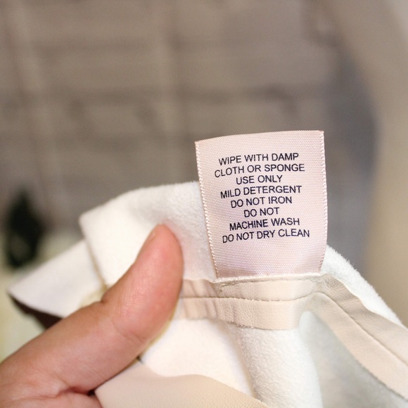 Philosophy Nude Leather-Look Skirt - Picture 4 of 5